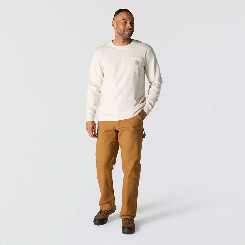 Carhartt 107260 Relaxed Fit Heavyweight Long-Sleeve Mountain Graphic T-Shirt - Apparel & Accessories > Clothing > Clothing Tops > T-Shirts T-SHIRTS