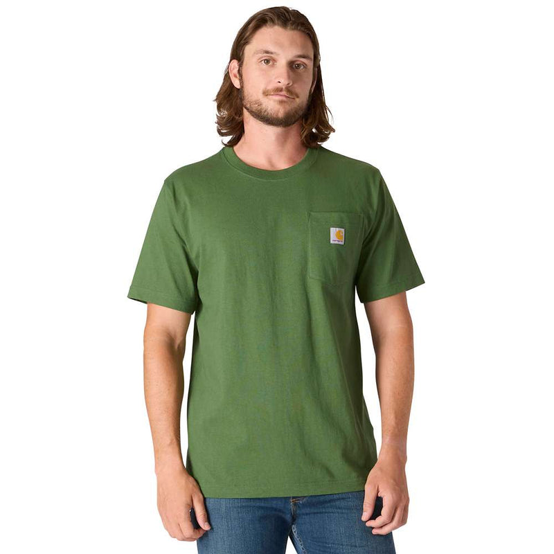Carhartt 107269 Relaxed Fit Heavyweight Short-Sleeve Pocket Outdoor Graphic T-Shirt - Apparel & Accessories > Clothing > Clothing Tops > T-Shirts T-SHIRTS