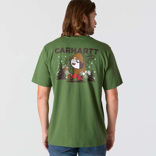 Carhartt 107269 Relaxed Fit Heavyweight Short-Sleeve Pocket Outdoor Graphic T-Shirt - Apparel & Accessories > Clothing > Clothing Tops > T-Shirts T-SHIRTS