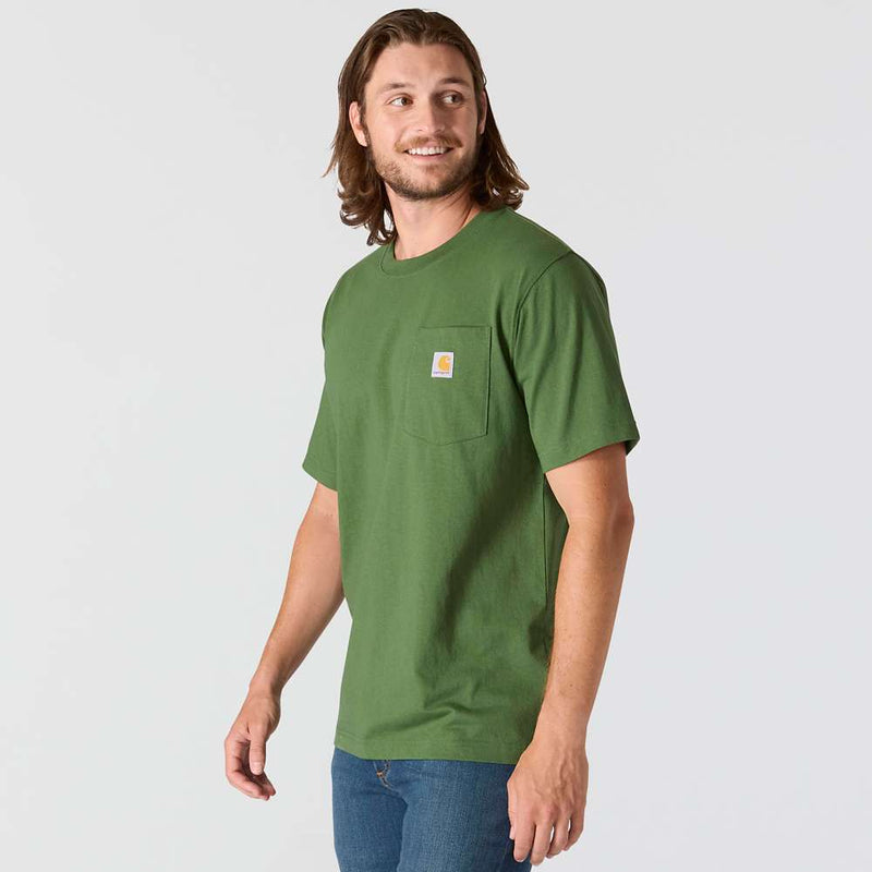 Carhartt 107269 Relaxed Fit Heavyweight Short-Sleeve Pocket Outdoor Graphic T-Shirt - Apparel & Accessories > Clothing > Clothing Tops > T-Shirts T-SHIRTS