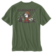 Carhartt 107269 Relaxed Fit Heavyweight Short-Sleeve Pocket Outdoor Graphic T-Shirt - Apparel & Accessories > Clothing > Clothing Tops > T-Shirts T-SHIRTS