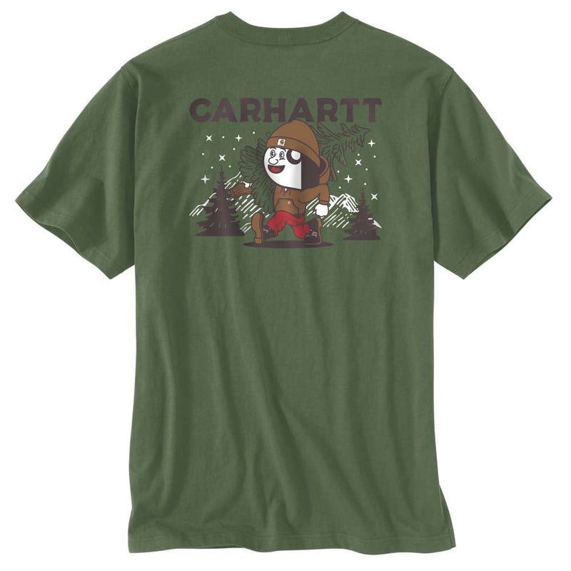 Carhartt 107269 Relaxed Fit Heavyweight Short-Sleeve Pocket Outdoor Graphic T-Shirt - Apparel & Accessories > Clothing > Clothing Tops > T-Shirts T-SHIRTS