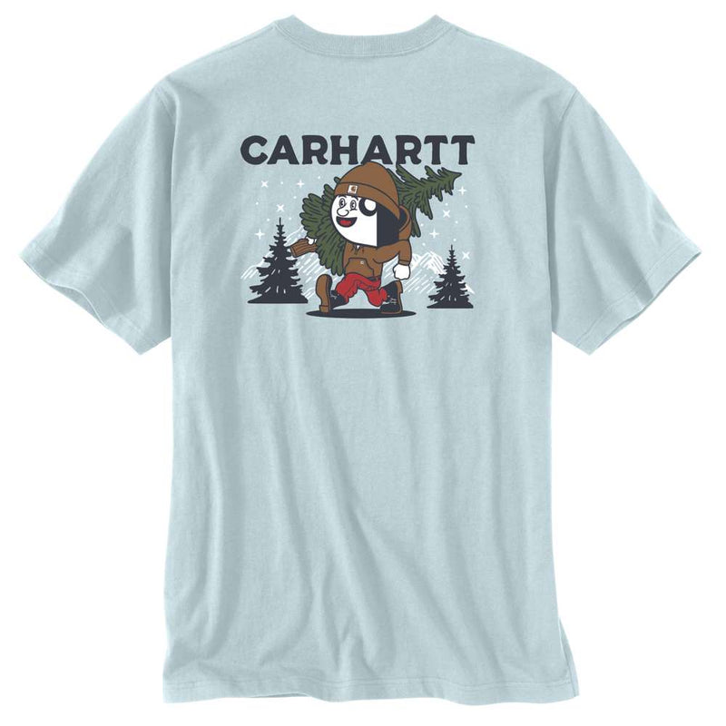 Carhartt 107269 Relaxed Fit Heavyweight Short-Sleeve Pocket Outdoor Graphic T-Shirt - Apparel & Accessories > Clothing > Clothing Tops > T-Shirts T-SHIRTS