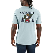 Carhartt 107269 Relaxed Fit Heavyweight Short-Sleeve Pocket Outdoor Graphic T-Shirt - Apparel & Accessories > Clothing > Clothing Tops > T-Shirts T-SHIRTS