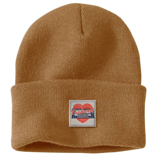 Carhartt 107409 Heart Patch Beanie - Apparel & Accessories > Clothing Accessories > Hats > Beanies HEADWEAR