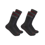 Carhartt SB7742 Men's Heavyweight Boot Sock 2-Pack - Apparel & Accessories > Clothing > Socks > Crew Socks SOCKS & UNDERWEAR