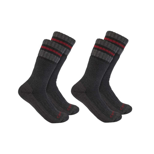 Carhartt SB7742 Men's Heavyweight Boot Sock 2-Pack - Apparel & Accessories > Clothing > Socks > Crew Socks SOCKS & UNDERWEAR