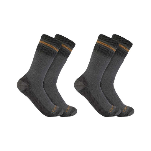 Carhartt SB7742 Men's Heavyweight Boot Sock 2-Pack - Apparel & Accessories > Clothing > Socks > Crew Socks SOCKS & UNDERWEAR