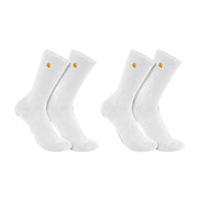 Carhartt SC2252M Force Midweight Crew Sock 2 PACK - Apparel & Accessories > Clothing > Socks > Crew Socks SOCKS & UNDERWEAR