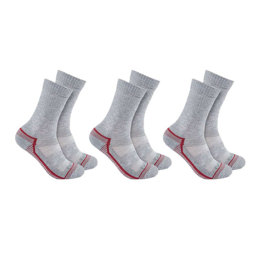 Carhartt SC6423 Women's FORCE Midweight Crew Sock 3 Pack - SOCKS & UNDERWEAR