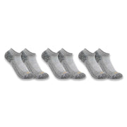 Carhartt SL3283M FORCE Midweight Low Cut Sock 3 Pack - Apparel & Accessories > Clothing > Socks > Sneaker Socks SOCKS & UNDERWEAR