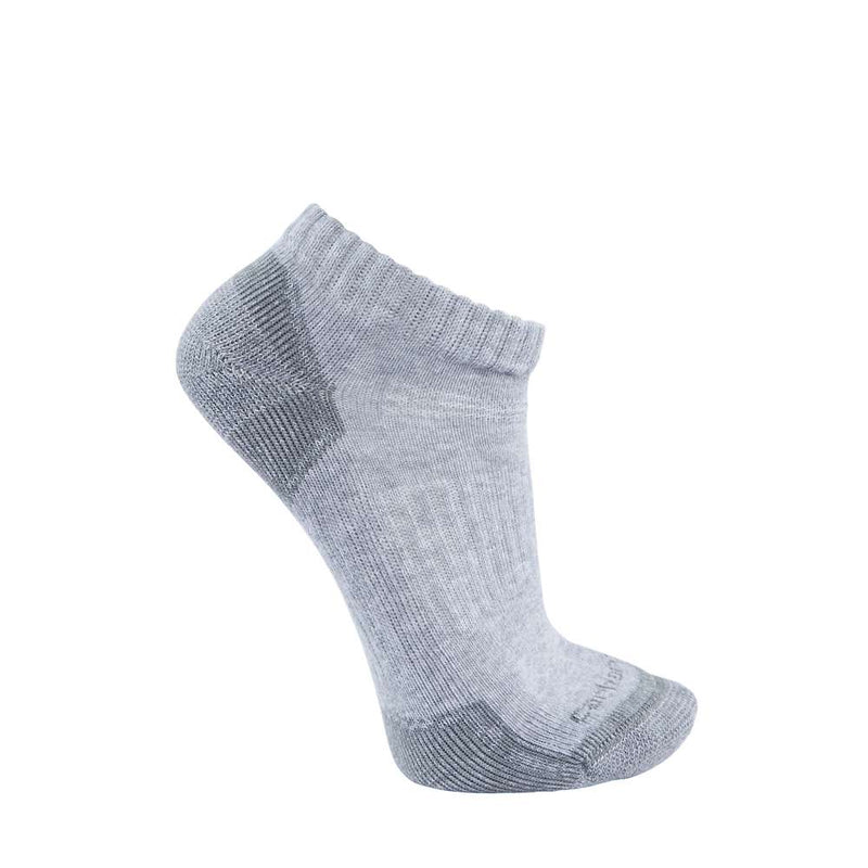 Carhartt SL6003 Midweight Cotton Blend Low Cut Sock 3 Pack - Apparel & Accessories > Clothing > Socks > Ankle Socks SOCKS & UNDERWEAR