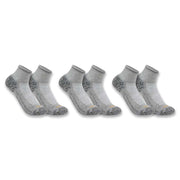 Carhartt SQ5283M FORCE Midweight Quarter Sock 3 Pack - Apparel & Accessories > Clothing > Socks > Crew Socks SOCKS & UNDERWEAR
