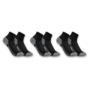 Carhartt SQ5283M FORCE Midweight Quarter Sock 3 Pack - Apparel & Accessories > Clothing > Socks > Crew Socks SOCKS & UNDERWEAR