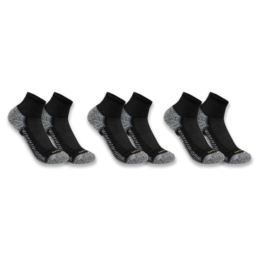 Carhartt SQ5283M FORCE Midweight Quarter Sock 3 Pack - Apparel & Accessories > Clothing > Socks > Crew Socks SOCKS & UNDERWEAR