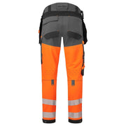 Portwest EV442 EV4 Hi-Vis Stretch Detachable Holster Class 1 Trousers - Business & Industrial > Work Safety Protective Gear HI-VIS TROUSERS
