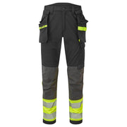 Portwest EV442 EV4 Hi-Vis Stretch Detachable Holster Class 1 Trousers - Business & Industrial > Work Safety Protective Gear HI-VIS TROUSERS