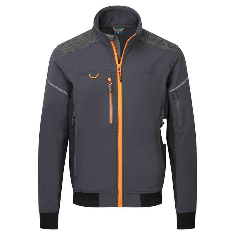 Portwest EV464 EV4 Water Resistant Softshell Bomber Jacket - Apparel & Accessories > Clothing SOFTSHELL JACKETS