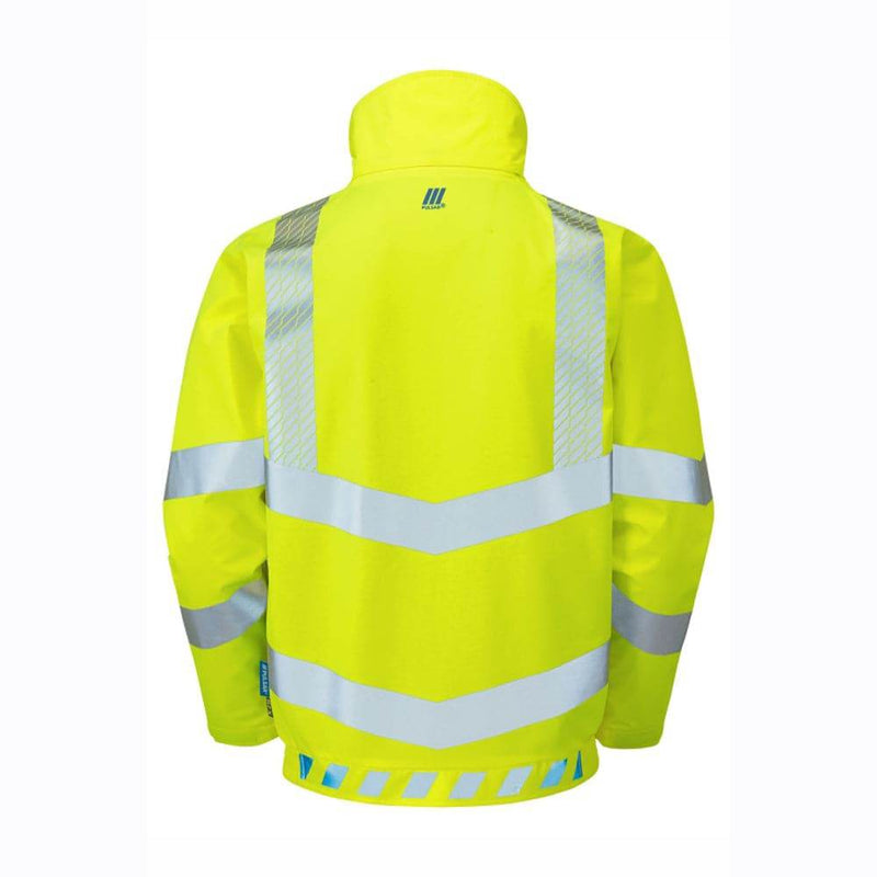 PULSAR EVO103 Evolution HV Yellow Waterproof Breathable Bomber Jacket - WATERPROOF JACKETS & SUITS