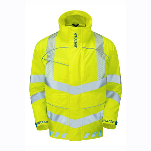 PULSAR EVO103 Evolution HV Yellow Waterproof Breathable Bomber Jacket - WATERPROOF JACKETS & SUITS