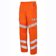 PULSAR EVO251 Evolution HV Orange Waterproof Breathable Over Trouser - WATERPROOF TROUSERS