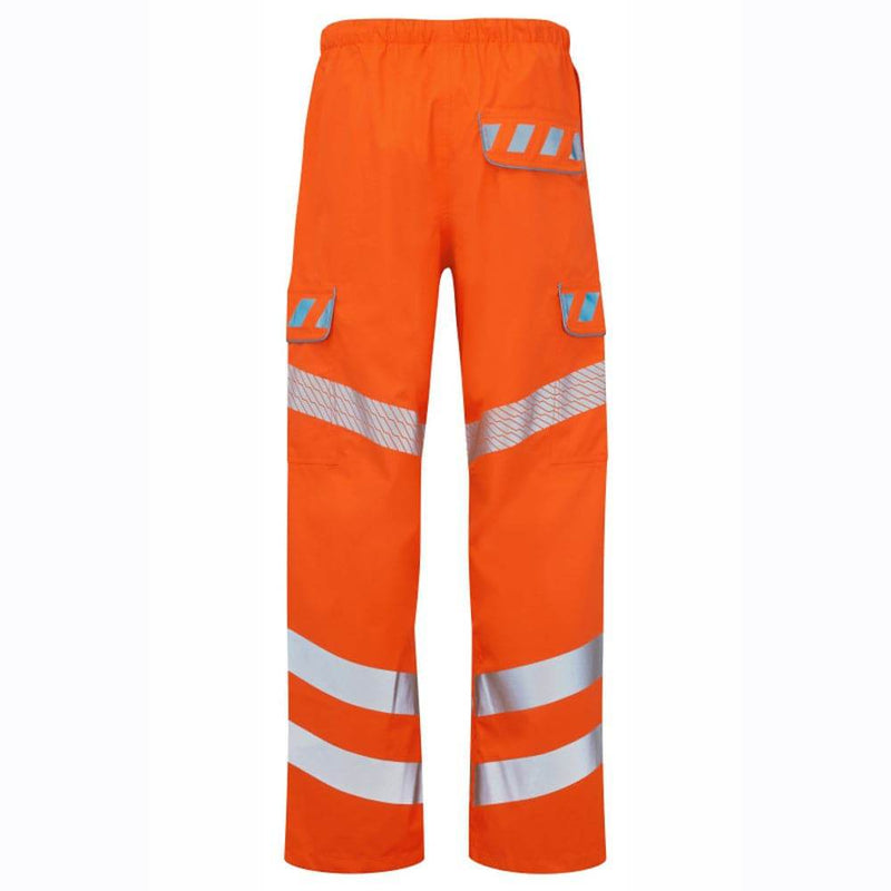PULSAR EVO251 Evolution HV Orange Waterproof Breathable Over Trouser - WATERPROOF TROUSERS
