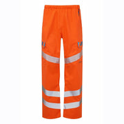 PULSAR EVO251 Evolution HV Orange Waterproof Breathable Over Trouser - WATERPROOF TROUSERS