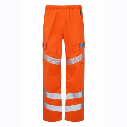 PULSAR EVO251 Evolution HV Orange Waterproof Breathable Over Trouser - WATERPROOF TROUSERS