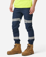 Elwood Elastic Waist Cuffed Reflective Trousers - Business & Industrial Trousers