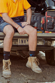 Elwood WORKWEAR BAMBOO CREW SOCK 3 PK - Apparel & Accessories > Clothing > Socks Socks