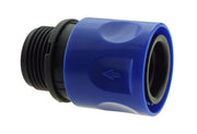 Hose Connector Blue with BSPF- Quick Connect Valve & Hose Connector Black - Home & Garden > Lawn & Garden Garden watering