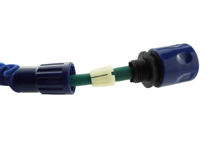 Expanding Hose Connector Blue - Home & Garden > Lawn & Garden Garden watering