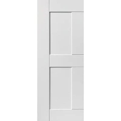 Eccentro White Primed Internal Door - All Sizes -