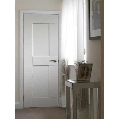 Eccentro White Primed Internal Door - All Sizes -