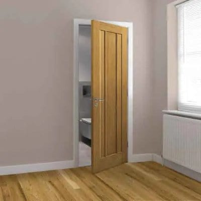 Traditional Eden Oak Internal Fire Door FD30 - All Sizes - Hardware > Building Materials > Doors > Home Doors Doors