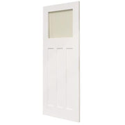 Edwardian 4 Panel White Primed Glazed Internal Door - All Sizes - Doors