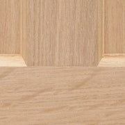 Edwardian Traditional Oak Panel Unfinished Internal Door - All Sizes - Doors