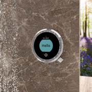 Elisa Intuition Divert Concealed Smart Hand Shower, Fixed Wall Head & Remote - HP/Combi - Chrome -