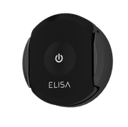 Elisa Intuition Divert Concealed Smart Hand Shower, Fixed Ceiling Head & Remote for HP/Combi - Black -