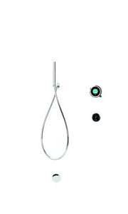 Elisa Intuition Divert Concealed Smart Hand Shower, Overflow Bath Fill & Remote - HP/Combi -Chrome -
