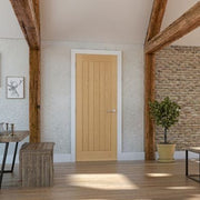 Ely Oak Unfinished Internal Fire Door FD30 - All Sizes -