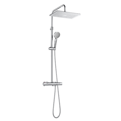 Even-T Square Thermostatic Shower Column - Bathrooms