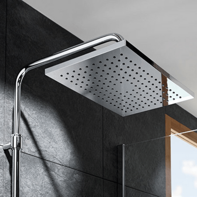 Even-T Square Thermostatic Shower Column - Bathrooms
