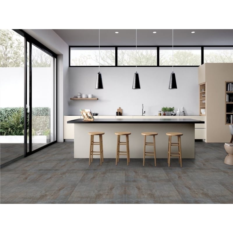Evoque Metal Grey (Matt Finish) - All Sizes - Porcelain Tiles
