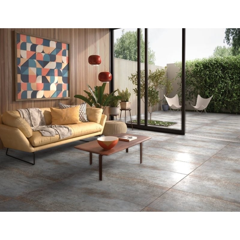 Evoque Metal Grey (Lapatto Finish) - All Sizes - Tiles