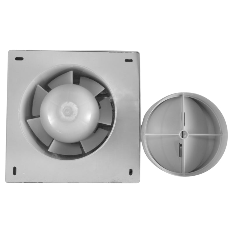 Through Wall Ventilation Kit - STYL Fan with Timer/Humidistat and White External Vent - OTHER