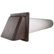 Through Wall Ventilation Kit - STYL Fan with Timer and Brown External Vent - OTHER