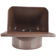 Through Wall Ventilation Kit – STYL Fan with Timer/Humidistat and Brown External Vent - OTHER
