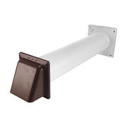 Through Wall Ventilation Kit – STYL Fan with Timer/Humidistat and Brown External Vent - OTHER