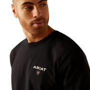 Ariat 10052018 American Rancher Short Sleeve T Shirt Black - T-SHIRTS